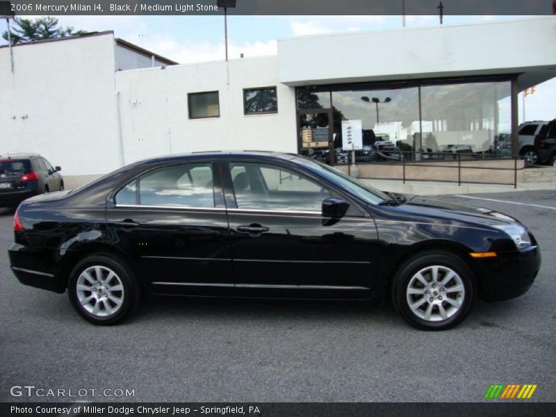 Black / Medium Light Stone 2006 Mercury Milan I4