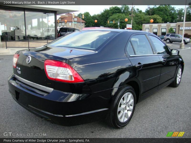 Black / Medium Light Stone 2006 Mercury Milan I4