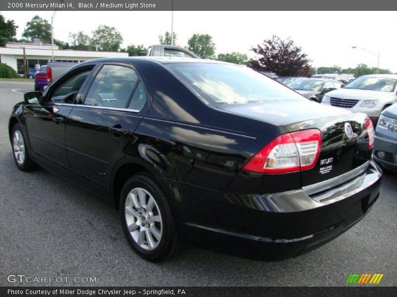Black / Medium Light Stone 2006 Mercury Milan I4