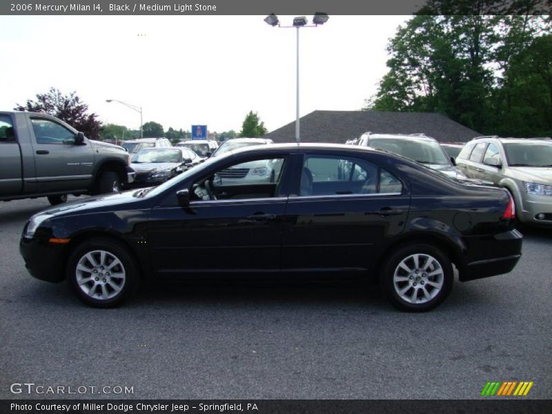 Black / Medium Light Stone 2006 Mercury Milan I4