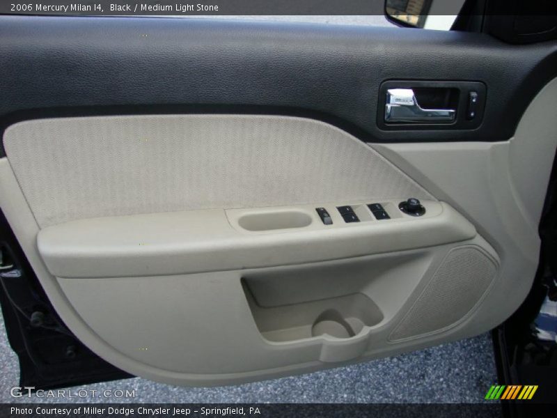 Black / Medium Light Stone 2006 Mercury Milan I4