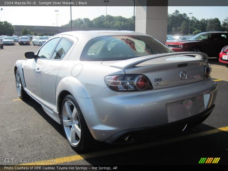 Sunlight Silver Metallic / Black 2004 Mazda RX-8