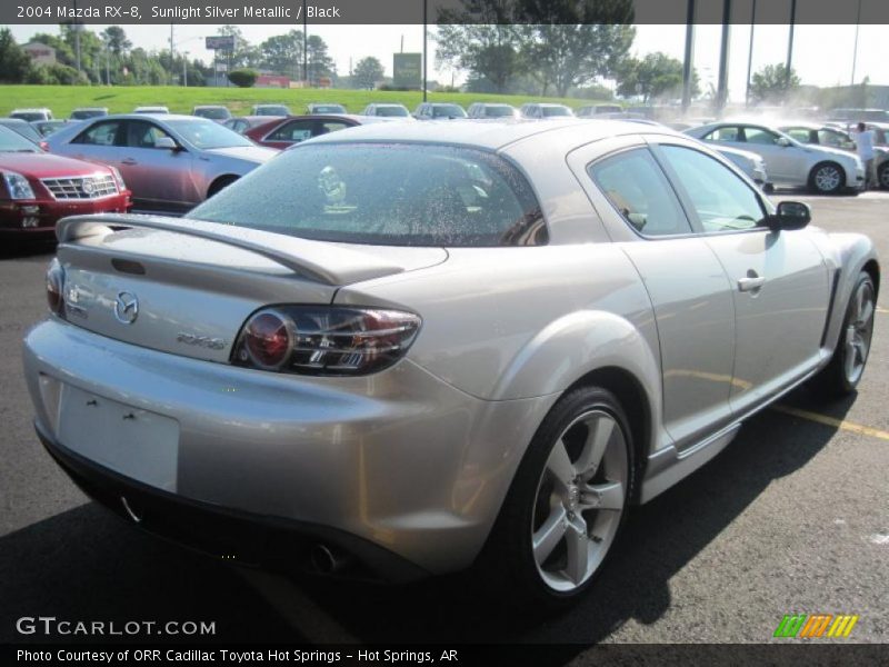 Sunlight Silver Metallic / Black 2004 Mazda RX-8