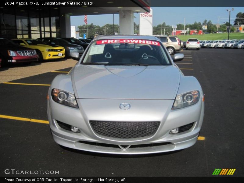 Sunlight Silver Metallic / Black 2004 Mazda RX-8