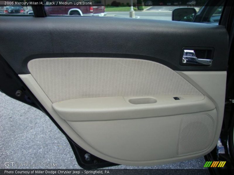 Black / Medium Light Stone 2006 Mercury Milan I4