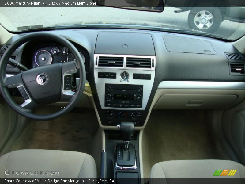 Black / Medium Light Stone 2006 Mercury Milan I4