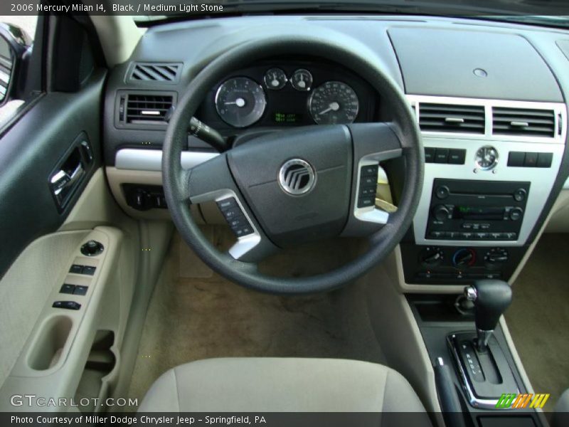 Black / Medium Light Stone 2006 Mercury Milan I4