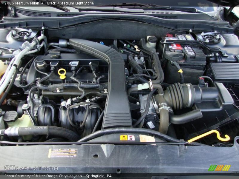 Black / Medium Light Stone 2006 Mercury Milan I4