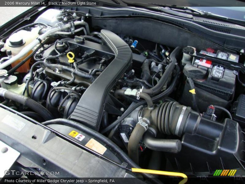 Black / Medium Light Stone 2006 Mercury Milan I4