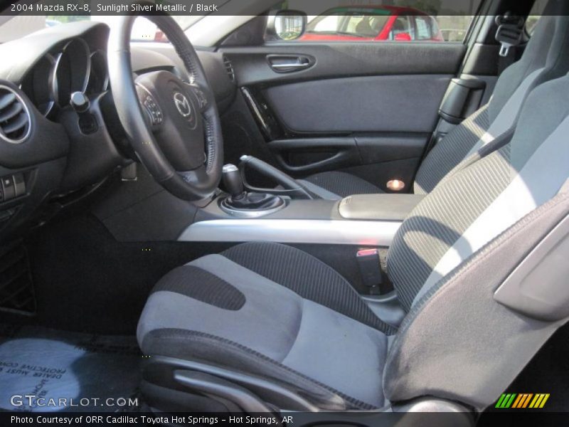 Sunlight Silver Metallic / Black 2004 Mazda RX-8