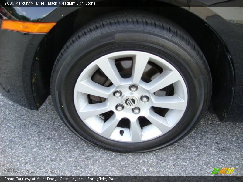 Black / Medium Light Stone 2006 Mercury Milan I4