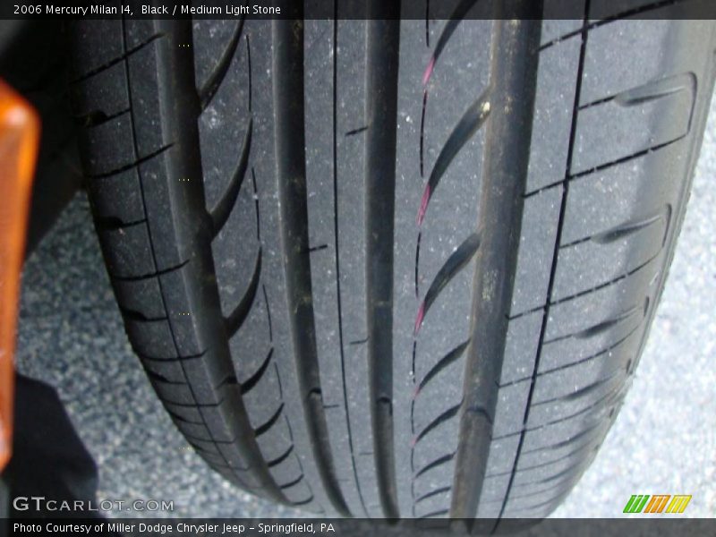 Black / Medium Light Stone 2006 Mercury Milan I4