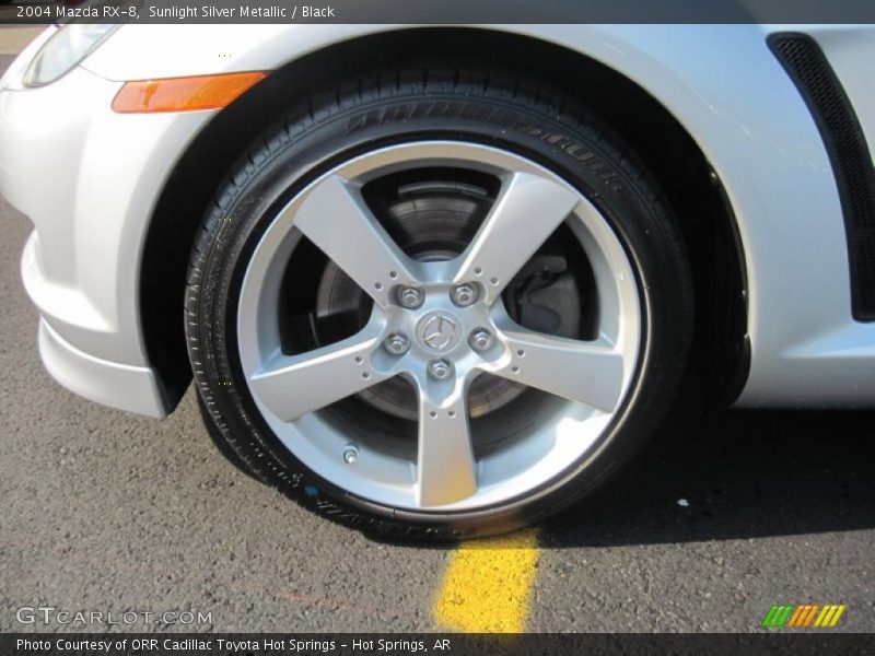 Sunlight Silver Metallic / Black 2004 Mazda RX-8
