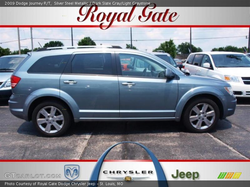 Silver Steel Metallic / Dark Slate Gray/Light Graystone 2009 Dodge Journey R/T