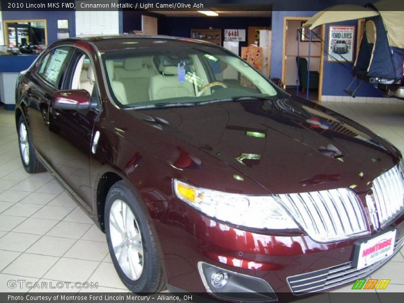 Cinnamon Metallic / Light Camel/Olive Ash 2010 Lincoln MKS FWD