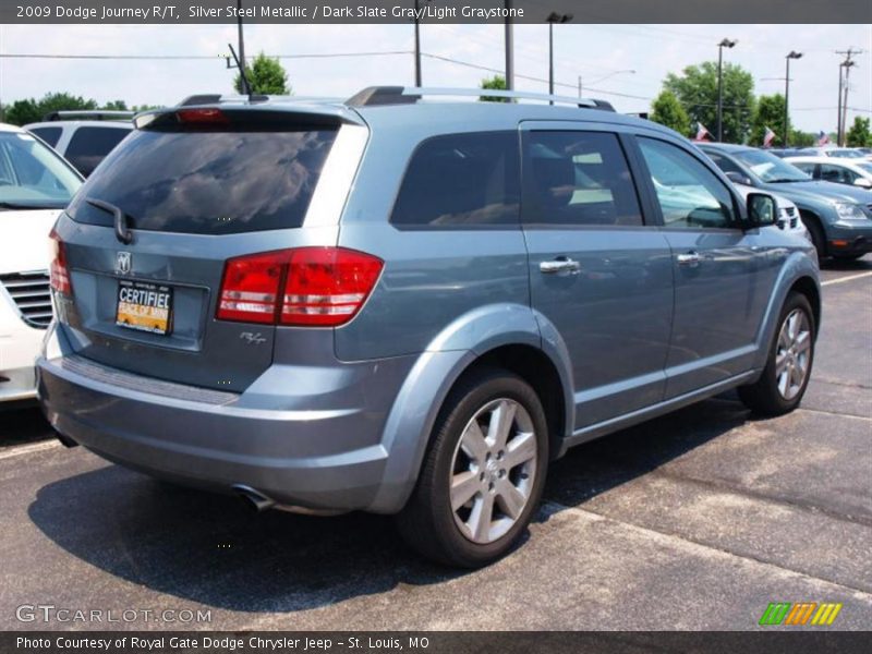 Silver Steel Metallic / Dark Slate Gray/Light Graystone 2009 Dodge Journey R/T