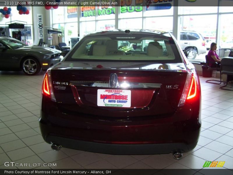 Cinnamon Metallic / Light Camel/Olive Ash 2010 Lincoln MKS FWD