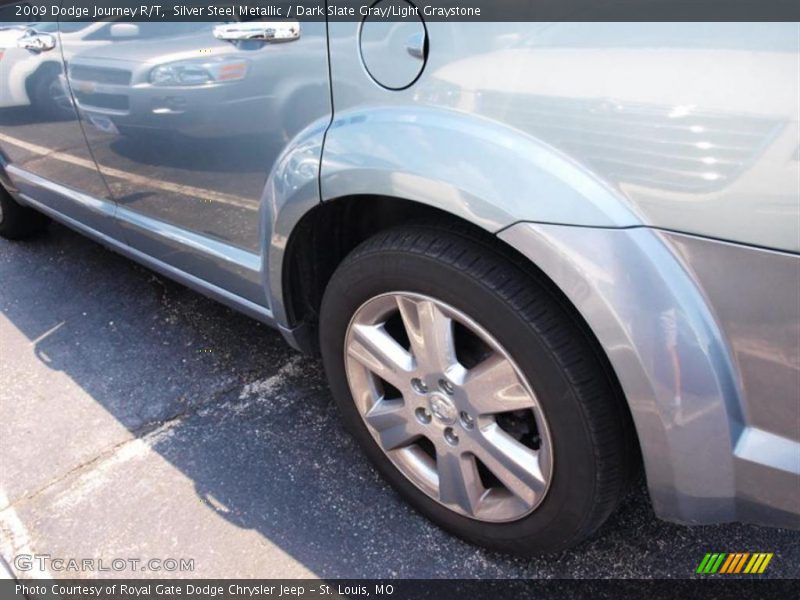 Silver Steel Metallic / Dark Slate Gray/Light Graystone 2009 Dodge Journey R/T