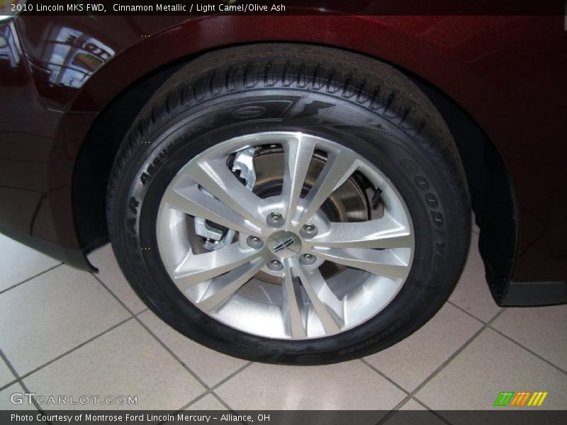 Cinnamon Metallic / Light Camel/Olive Ash 2010 Lincoln MKS FWD