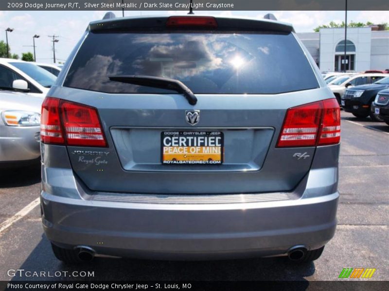 Silver Steel Metallic / Dark Slate Gray/Light Graystone 2009 Dodge Journey R/T