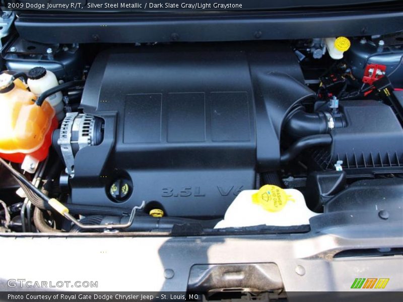 Silver Steel Metallic / Dark Slate Gray/Light Graystone 2009 Dodge Journey R/T