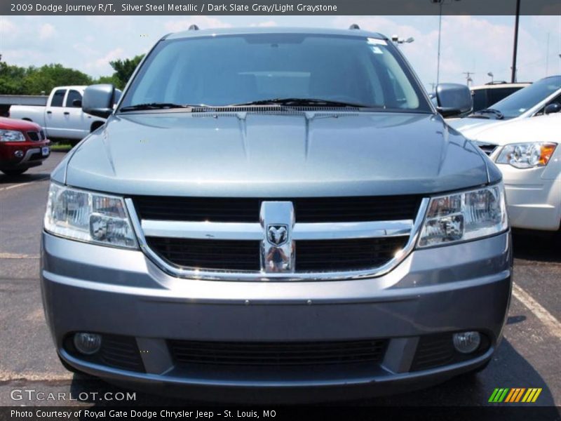 Silver Steel Metallic / Dark Slate Gray/Light Graystone 2009 Dodge Journey R/T