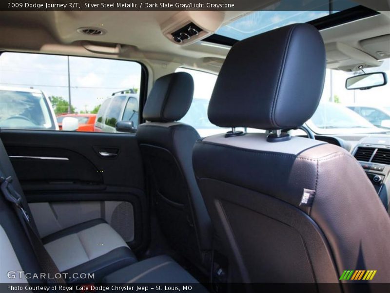 Silver Steel Metallic / Dark Slate Gray/Light Graystone 2009 Dodge Journey R/T