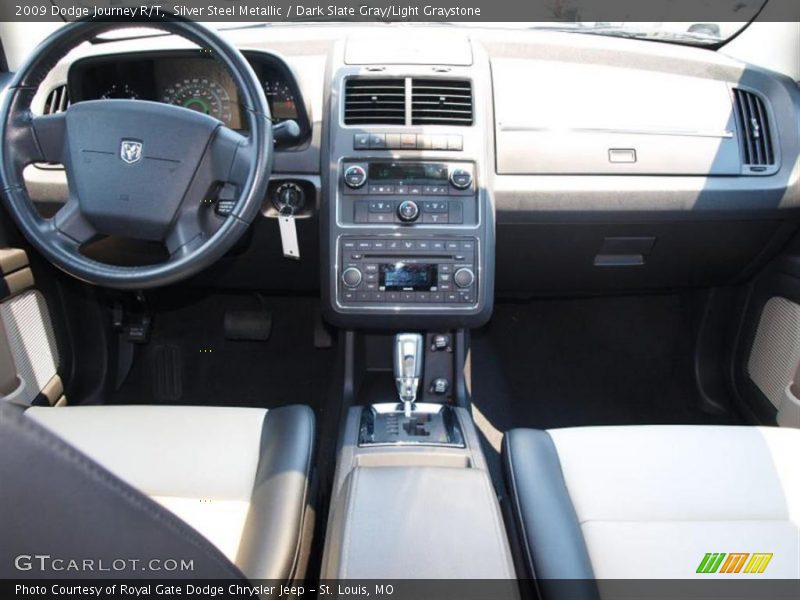 Silver Steel Metallic / Dark Slate Gray/Light Graystone 2009 Dodge Journey R/T