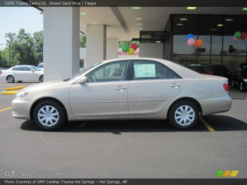 Desert Sand Mica / Taupe 2006 Toyota Camry LE