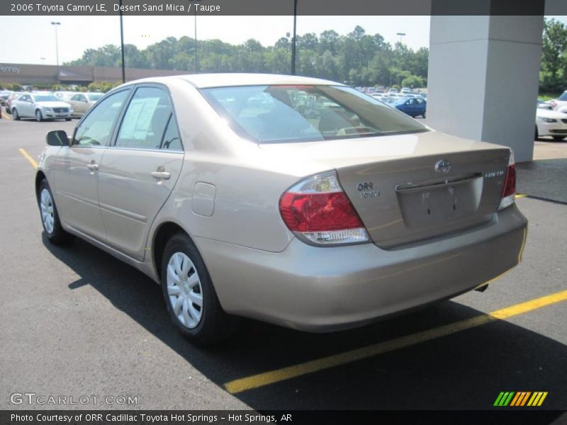 Desert Sand Mica / Taupe 2006 Toyota Camry LE