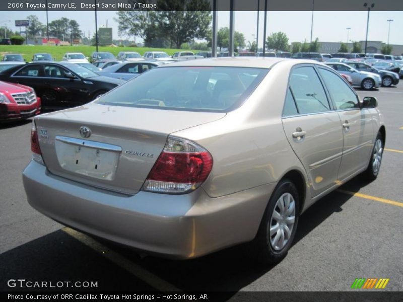Desert Sand Mica / Taupe 2006 Toyota Camry LE