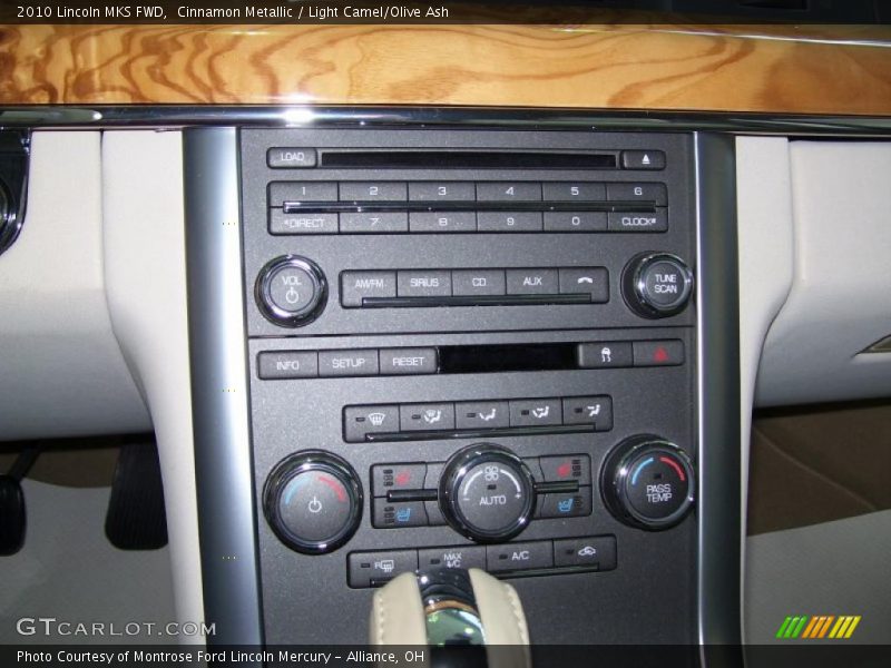 Cinnamon Metallic / Light Camel/Olive Ash 2010 Lincoln MKS FWD