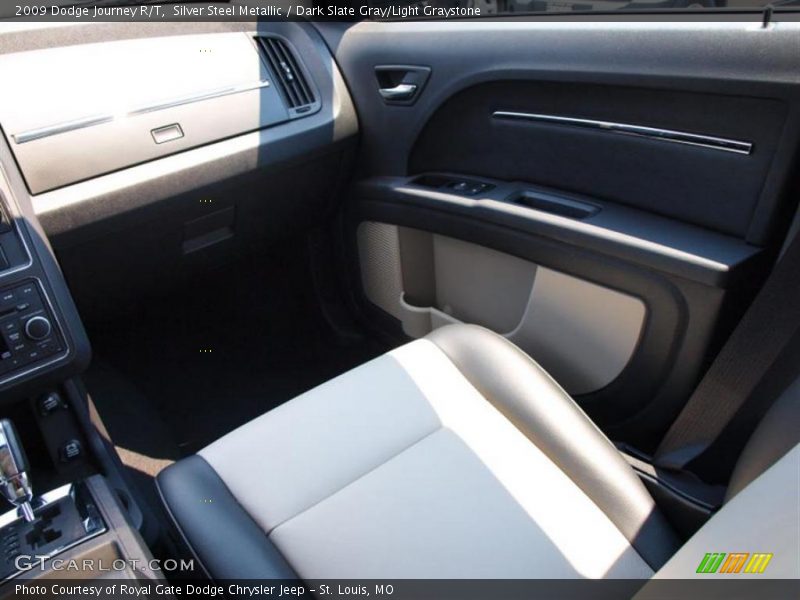 Silver Steel Metallic / Dark Slate Gray/Light Graystone 2009 Dodge Journey R/T
