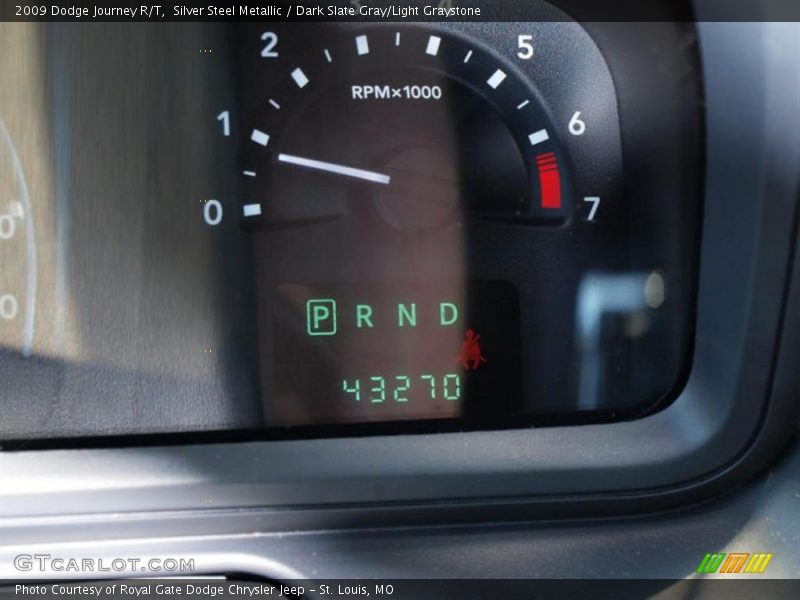 Silver Steel Metallic / Dark Slate Gray/Light Graystone 2009 Dodge Journey R/T
