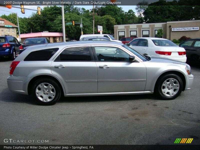 Bright Silver Metallic / Dark Slate Gray/Light Graystone 2007 Dodge Magnum SE