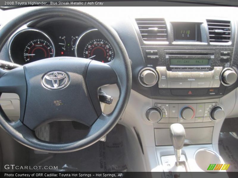 Blue Streak Metallic / Ash Gray 2008 Toyota Highlander