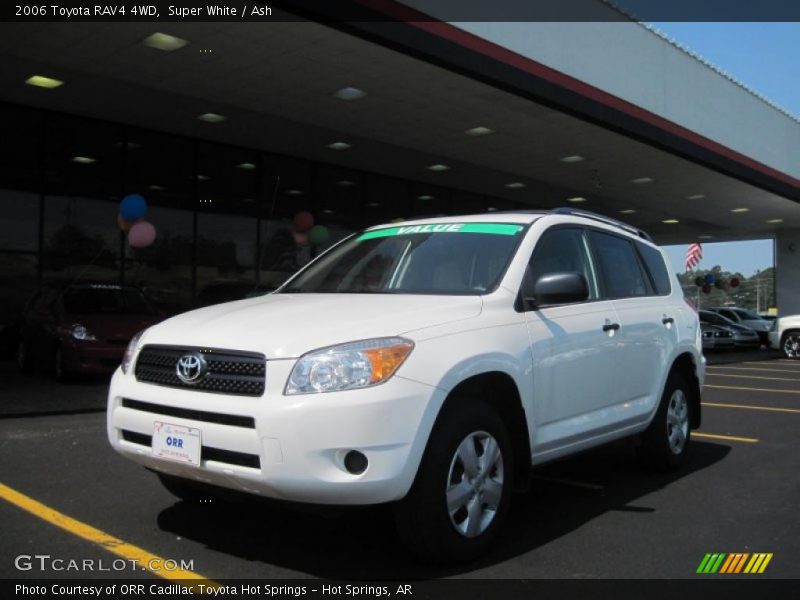 Super White / Ash 2006 Toyota RAV4 4WD