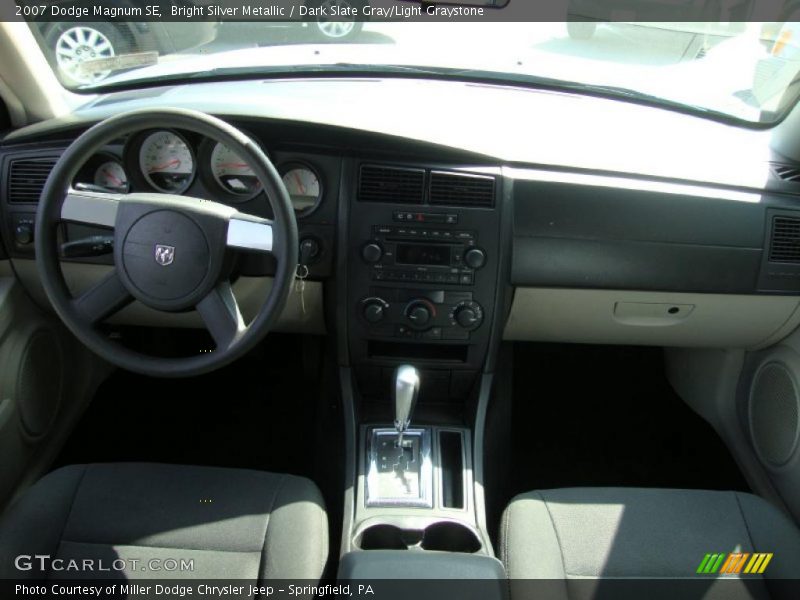 Bright Silver Metallic / Dark Slate Gray/Light Graystone 2007 Dodge Magnum SE