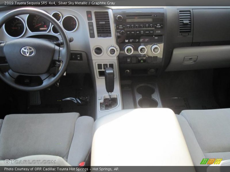Silver Sky Metallic / Graphite Gray 2009 Toyota Sequoia SR5 4x4