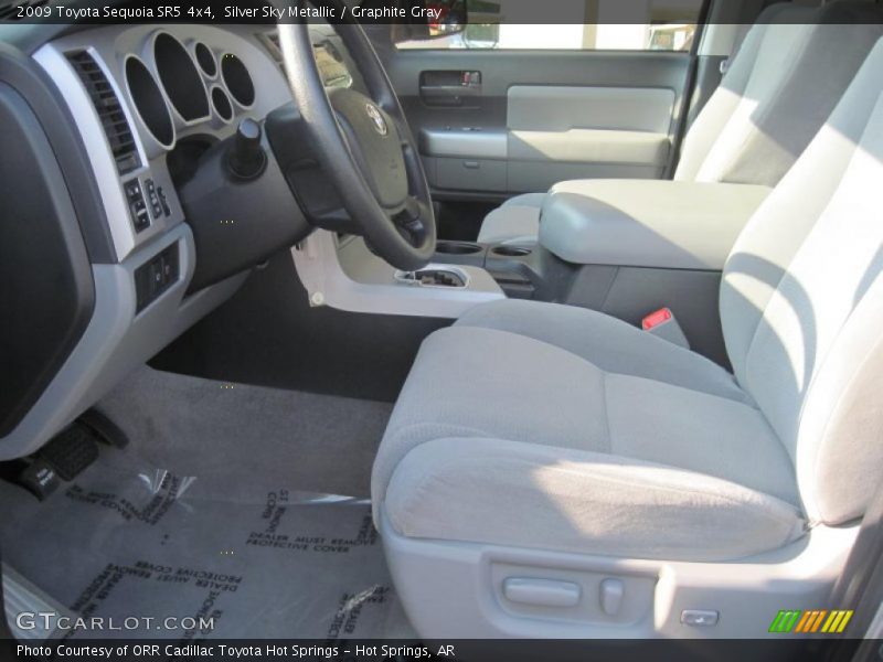 Silver Sky Metallic / Graphite Gray 2009 Toyota Sequoia SR5 4x4