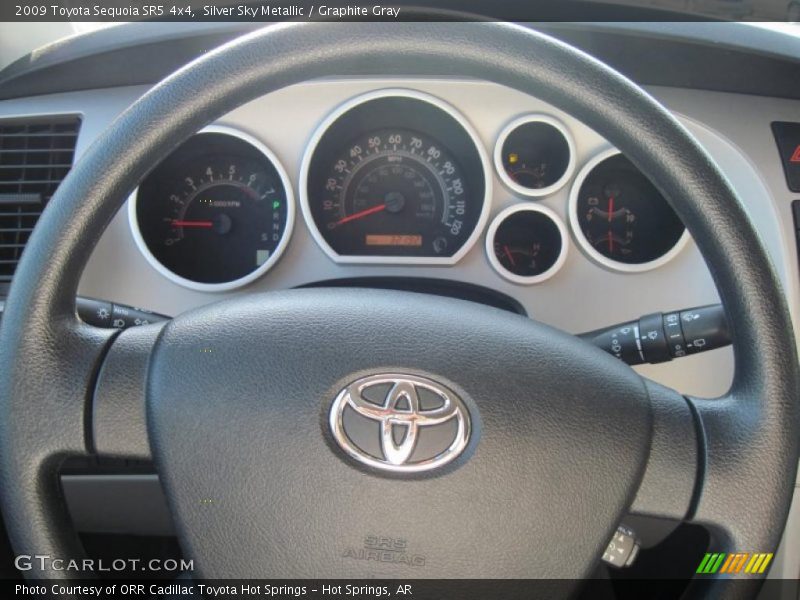 Silver Sky Metallic / Graphite Gray 2009 Toyota Sequoia SR5 4x4