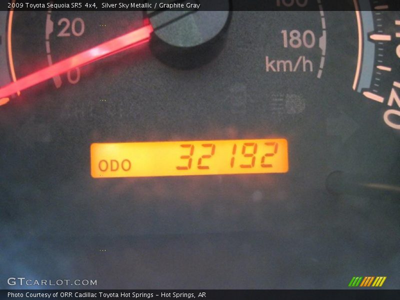 Silver Sky Metallic / Graphite Gray 2009 Toyota Sequoia SR5 4x4