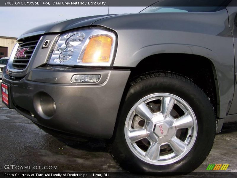 Steel Grey Metallic / Light Gray 2005 GMC Envoy SLT 4x4