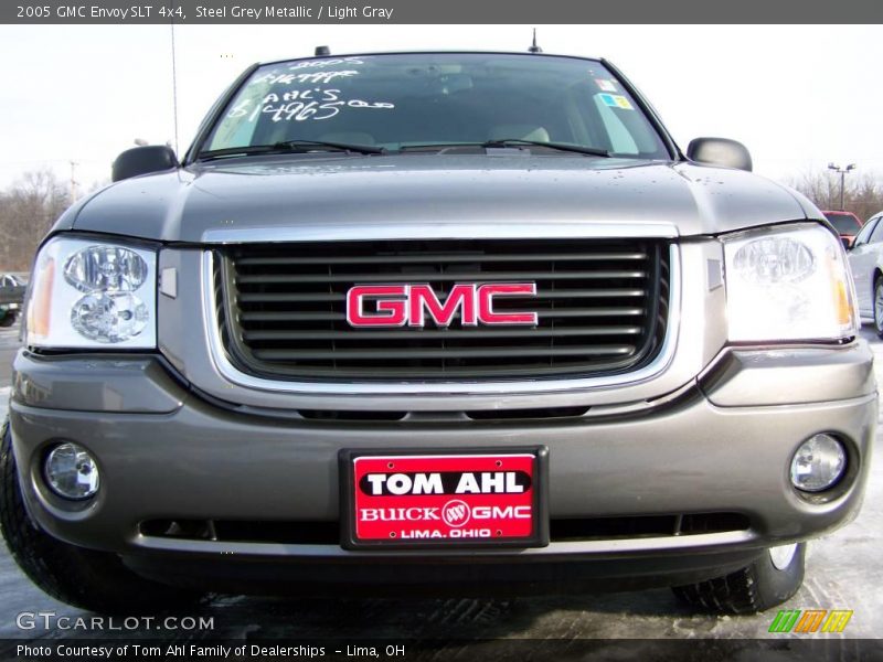 Steel Grey Metallic / Light Gray 2005 GMC Envoy SLT 4x4
