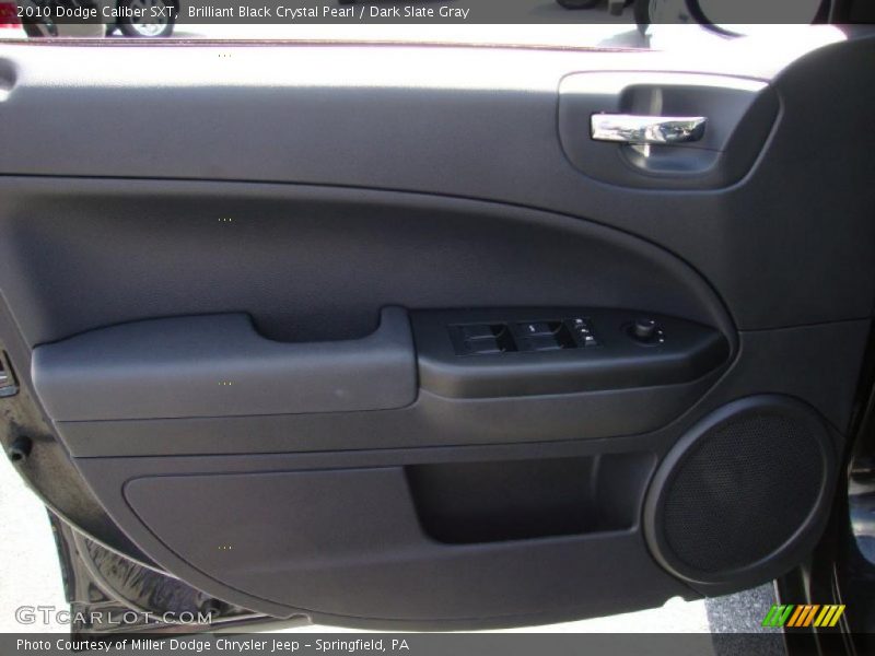 Brilliant Black Crystal Pearl / Dark Slate Gray 2010 Dodge Caliber SXT