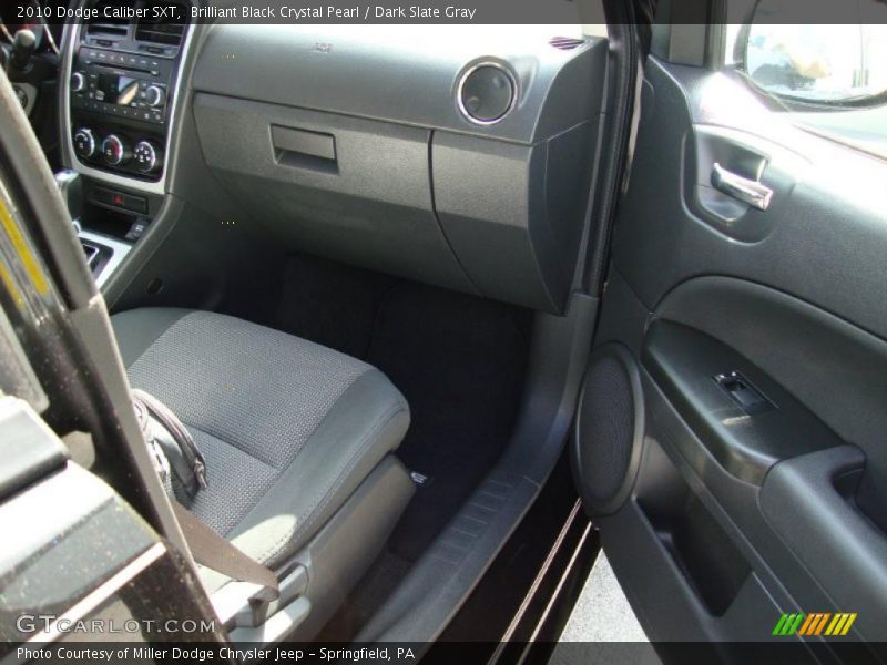 Brilliant Black Crystal Pearl / Dark Slate Gray 2010 Dodge Caliber SXT