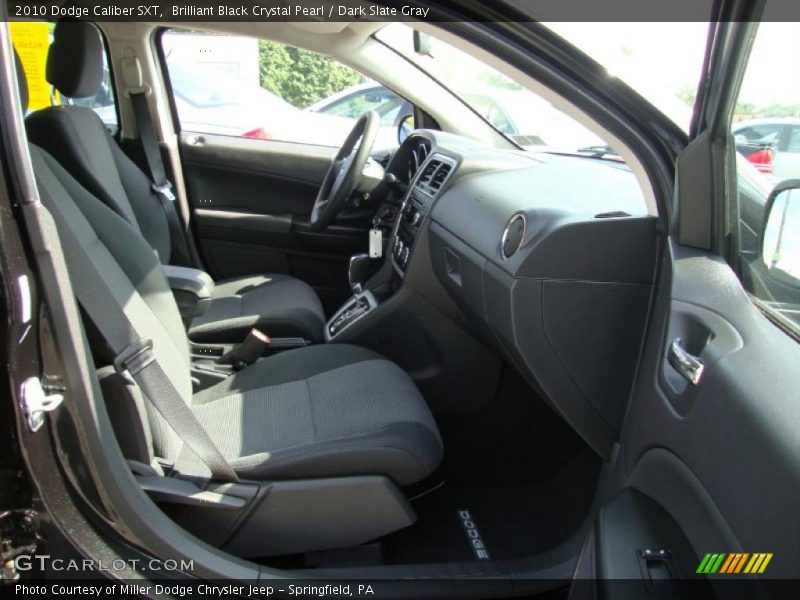 Brilliant Black Crystal Pearl / Dark Slate Gray 2010 Dodge Caliber SXT
