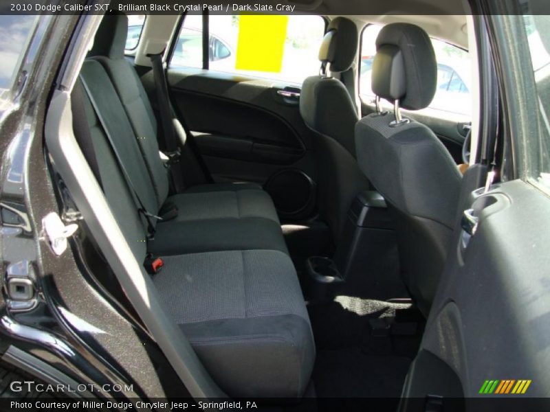 Brilliant Black Crystal Pearl / Dark Slate Gray 2010 Dodge Caliber SXT