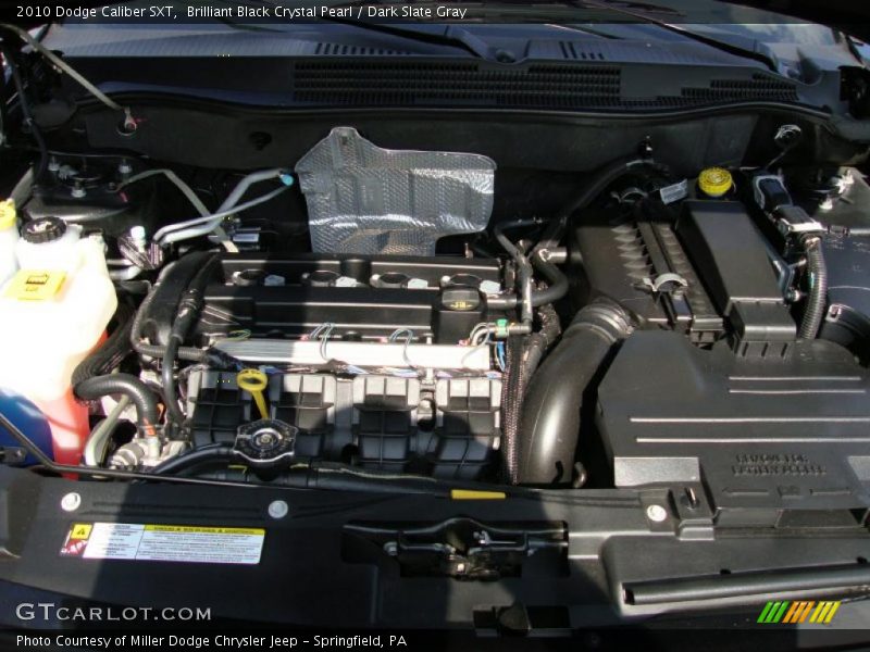 Brilliant Black Crystal Pearl / Dark Slate Gray 2010 Dodge Caliber SXT