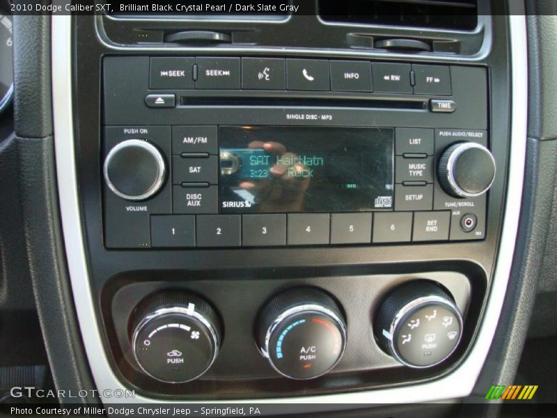 Brilliant Black Crystal Pearl / Dark Slate Gray 2010 Dodge Caliber SXT